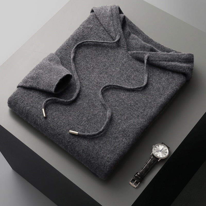 Relaxed-Fit Hoodie Sweatshirt Pullover