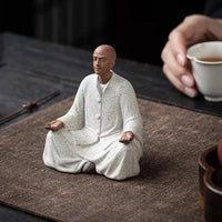 Purple Sand Monk Statue