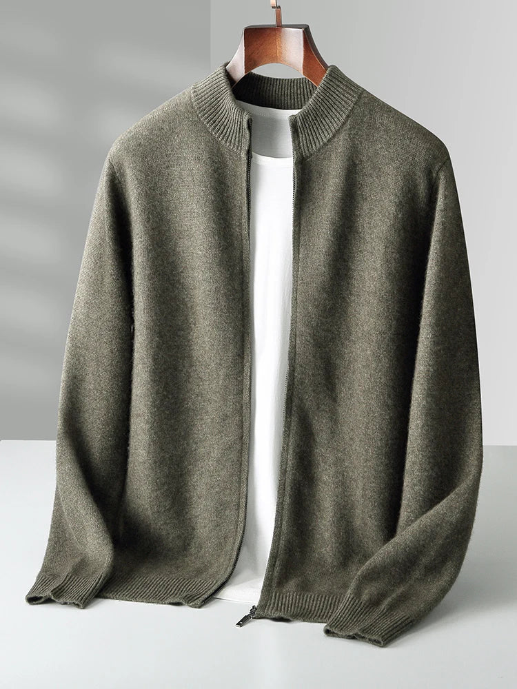 Classic Full-Zip Cardigan