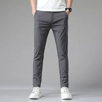 Elastic Waist Business Trousers