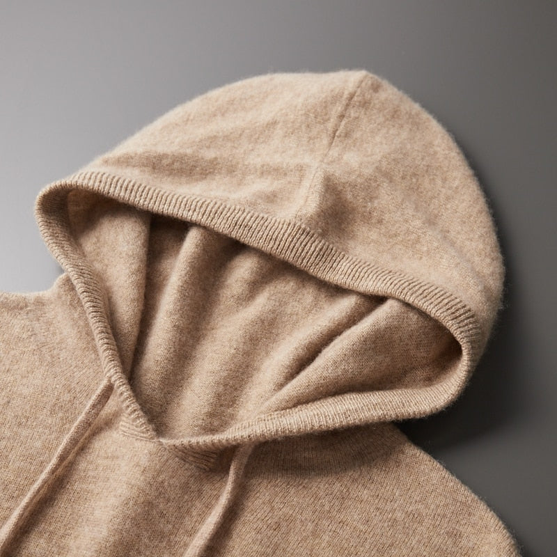 Relaxed-Fit Hoodie Sweatshirt Pullover