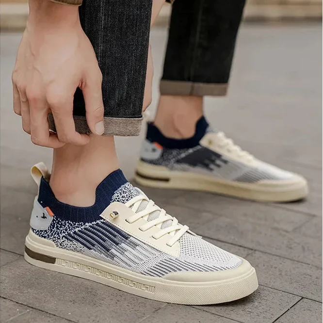 Men's Gradient Knit Sneakers