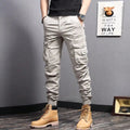 Rugged everyday cargo pants, beige color view