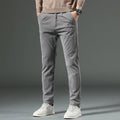 Elegant everyday pocket trousers, close-up detail
