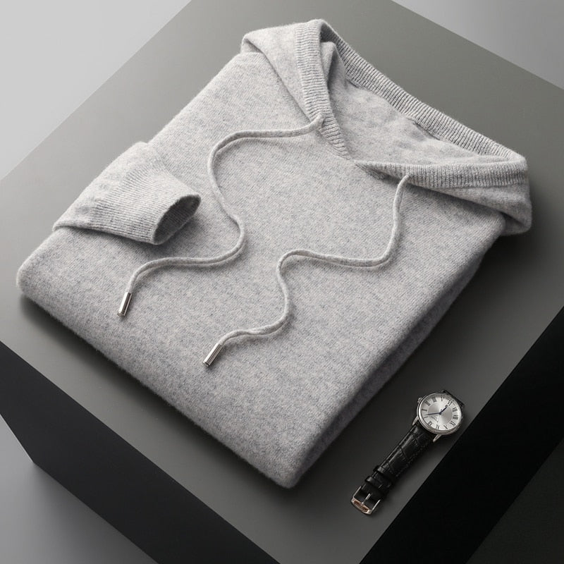Relaxed-Fit Hoodie Sweatshirt Pullover