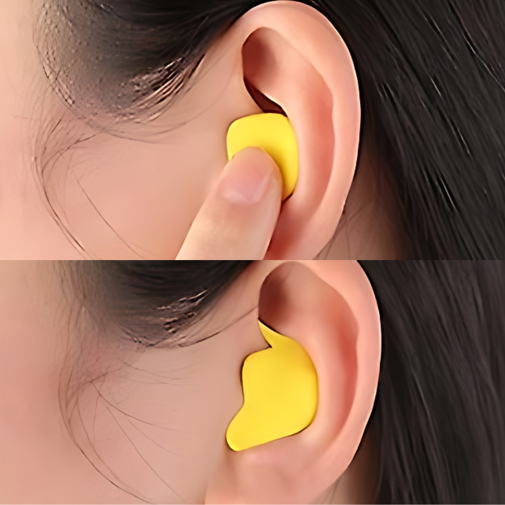 Moldable Waterproof Noise-Blocking Earplugs