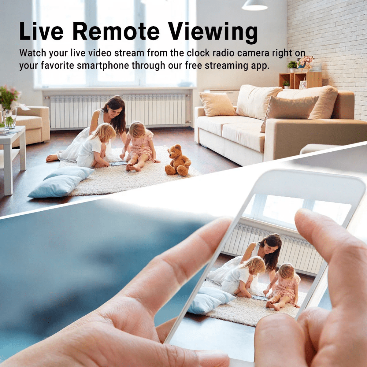 1080P HD USB Wall Charger Security Camera