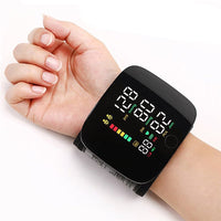 Smart Wrist Blood Pressure Monitor with Voice Alerts