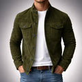 Structured Military Inspired Pocket Jacket