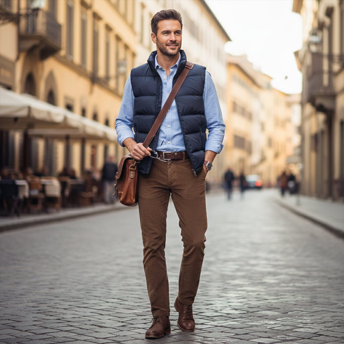 Slim Layering Padded Puffer Vest