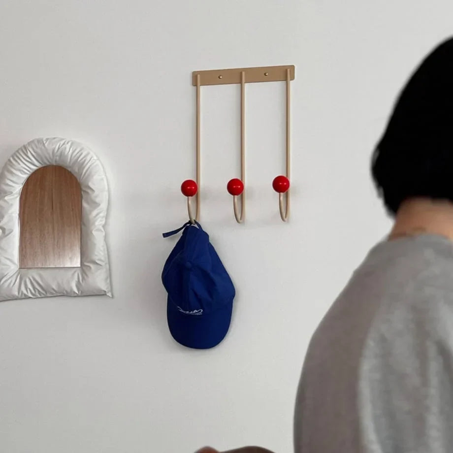 Color Block Metal Wall Hooks