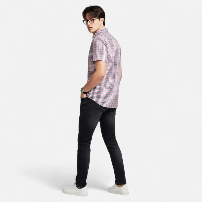 Men's Classic Oxford Short-Sleeve Shirt