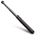 Black Extendable Baton on a white background