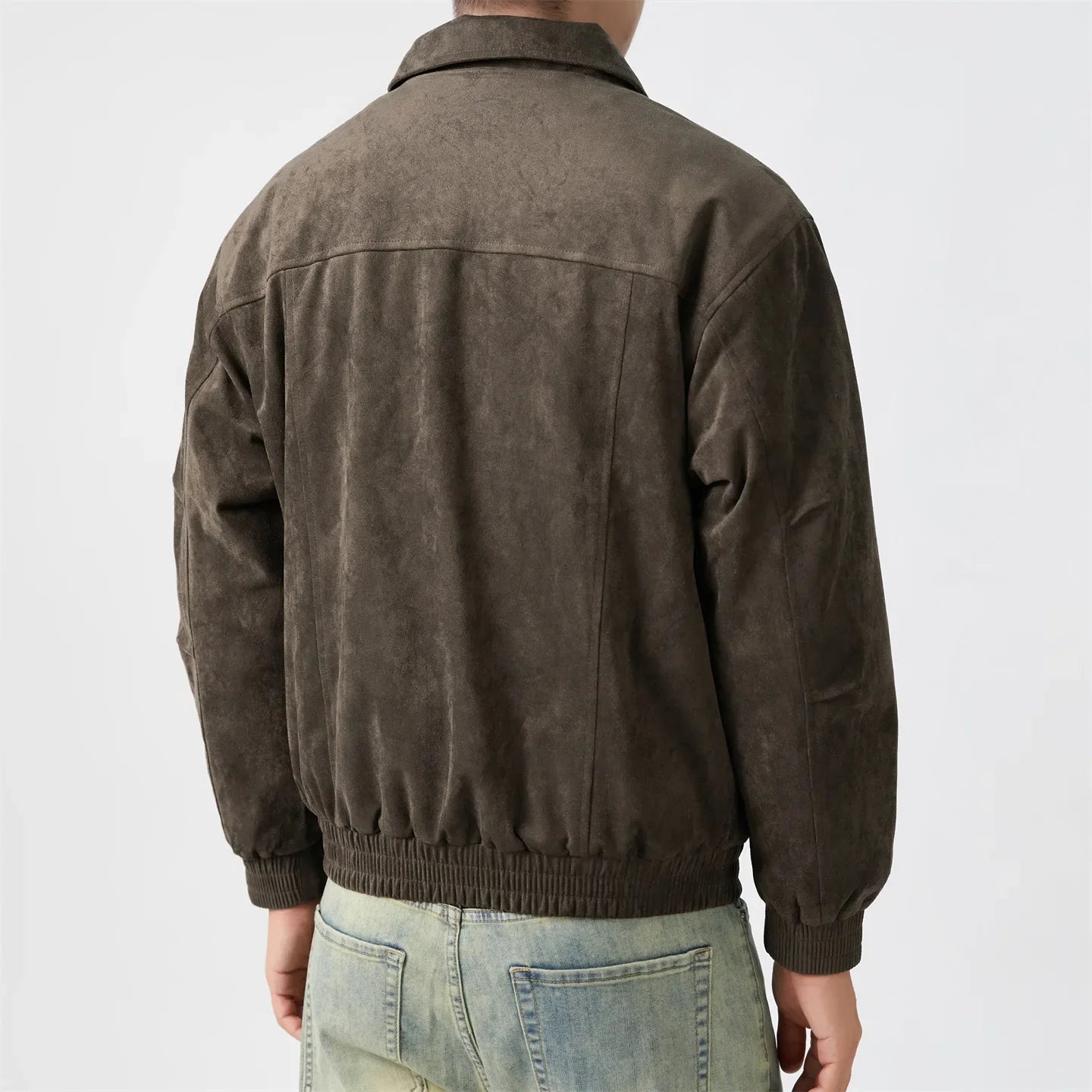 Men's Cropped Boxy Coach Jacket