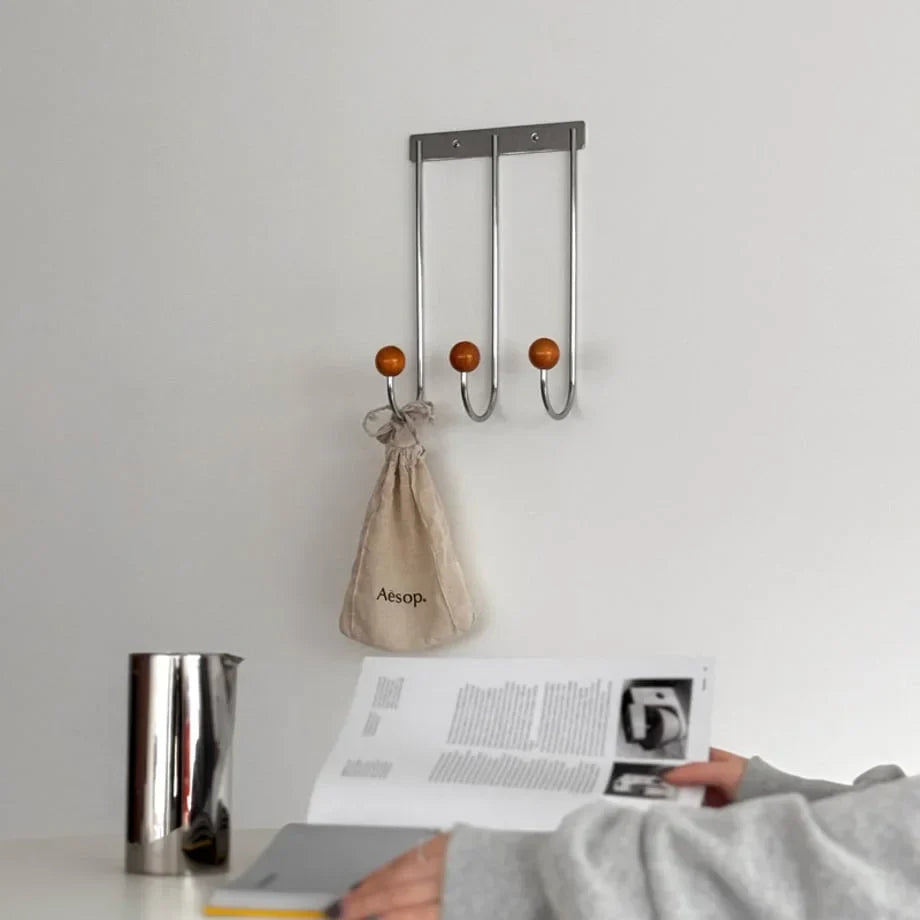 Color Block Metal Wall Hooks