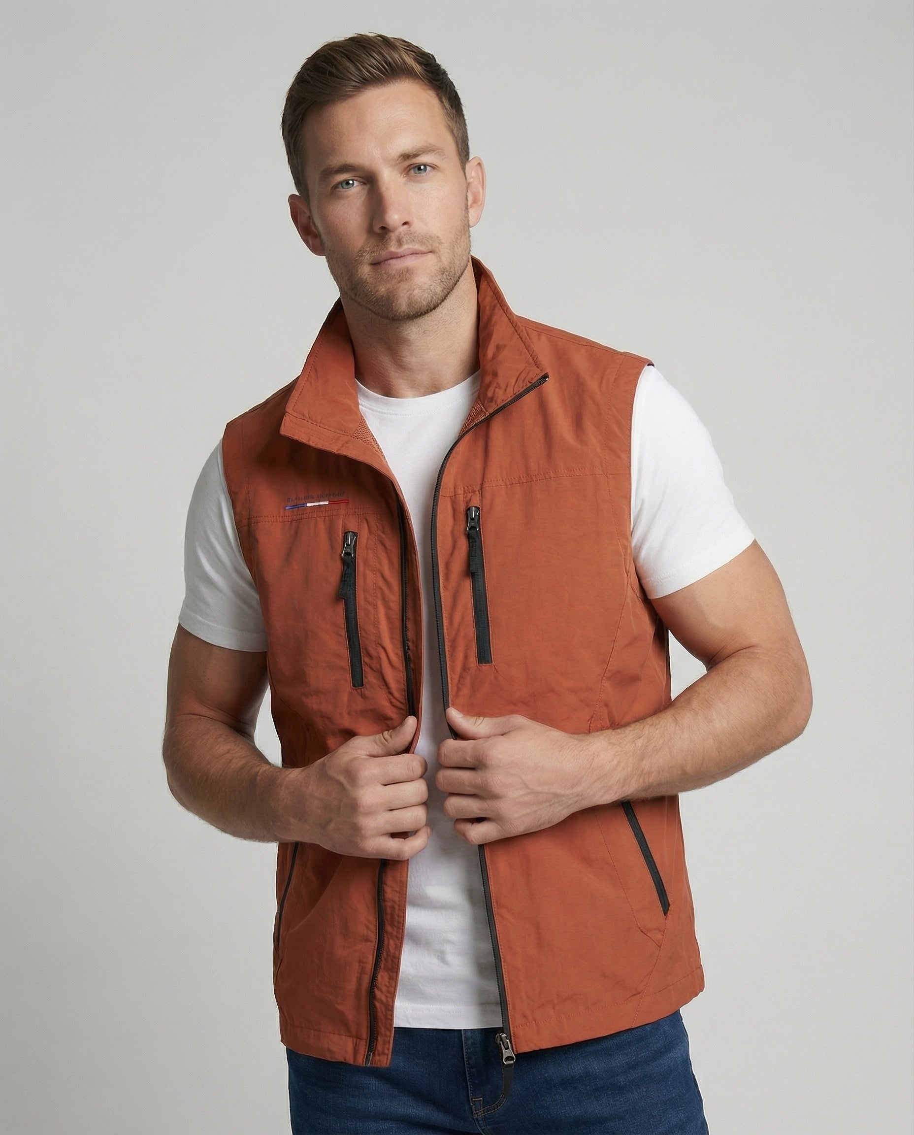 Men's Utility Multi-Pocket Gilet