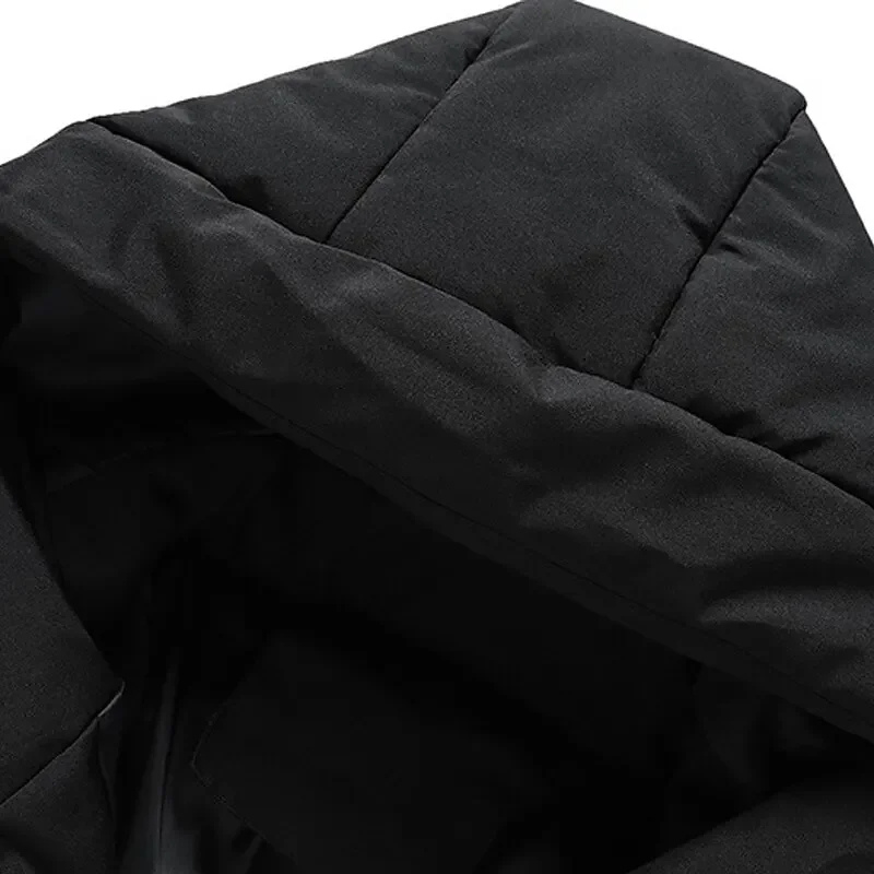 Men's Hooded Casual Puffer Jacket
