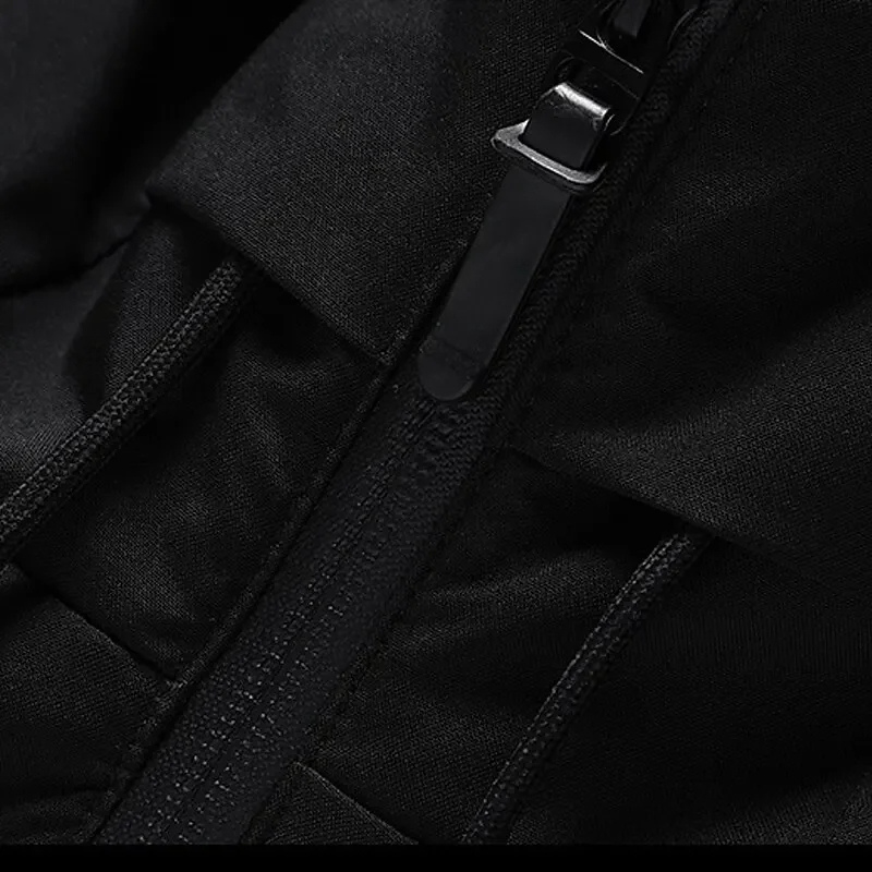 Men's Hooded Casual Puffer Jacket