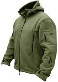 Hooded Multi-Pocket Fleece Jacket
