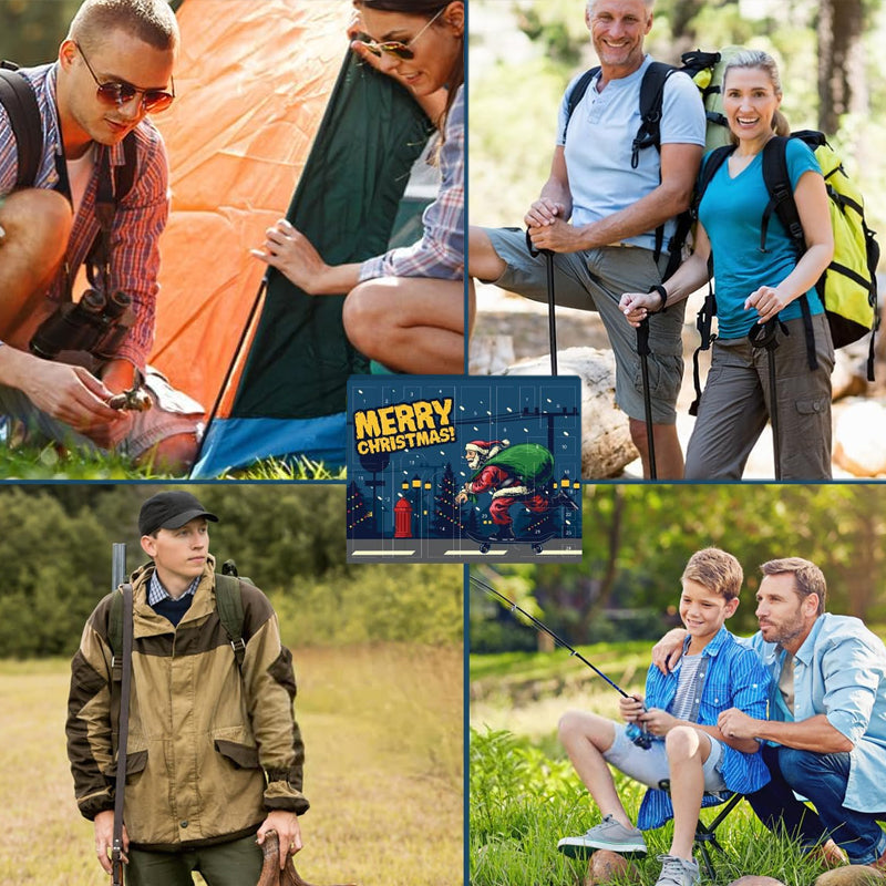 Outdoor Survival Gear Advent Calendar 24 Days