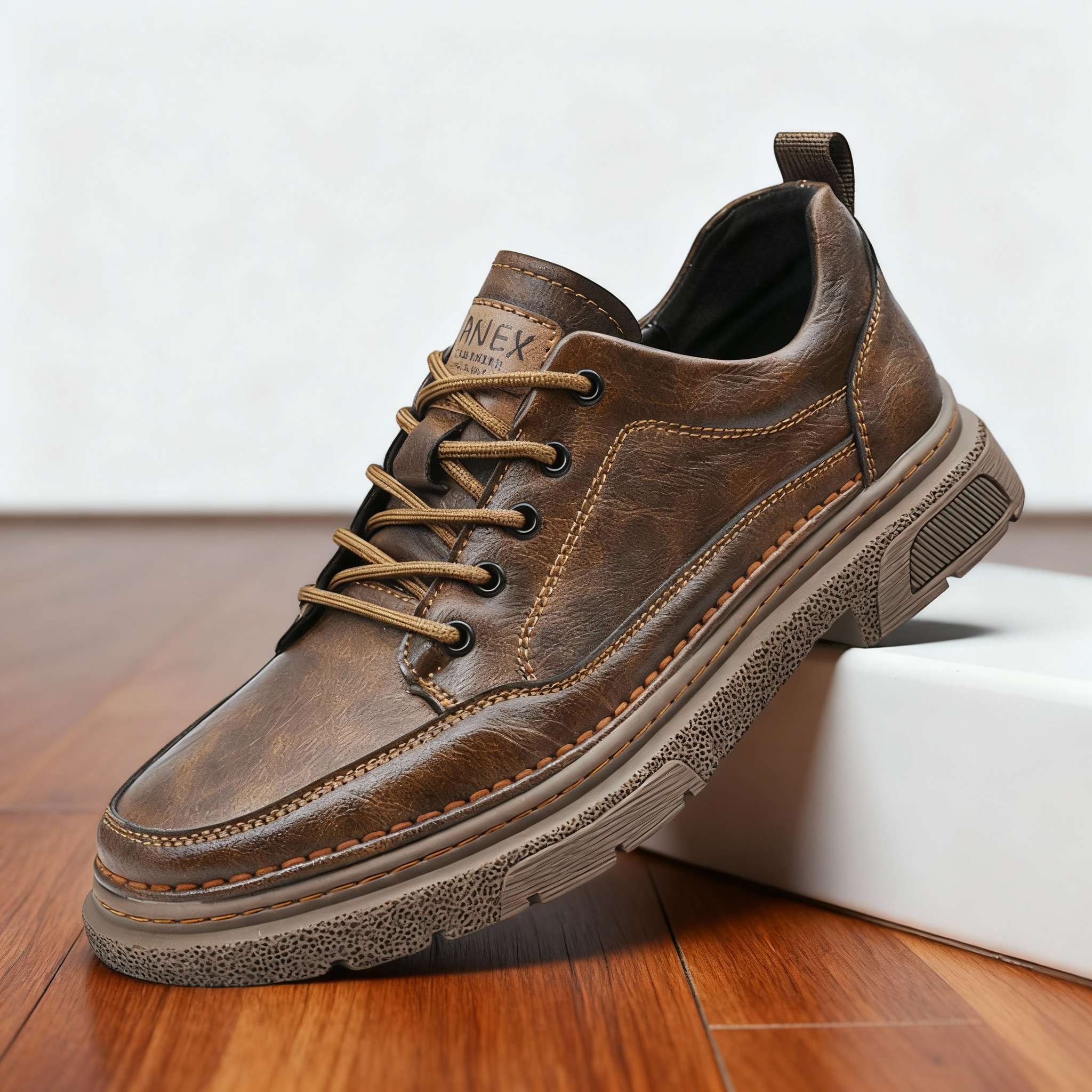 Men's Hand-Stitched Casual Sneakers