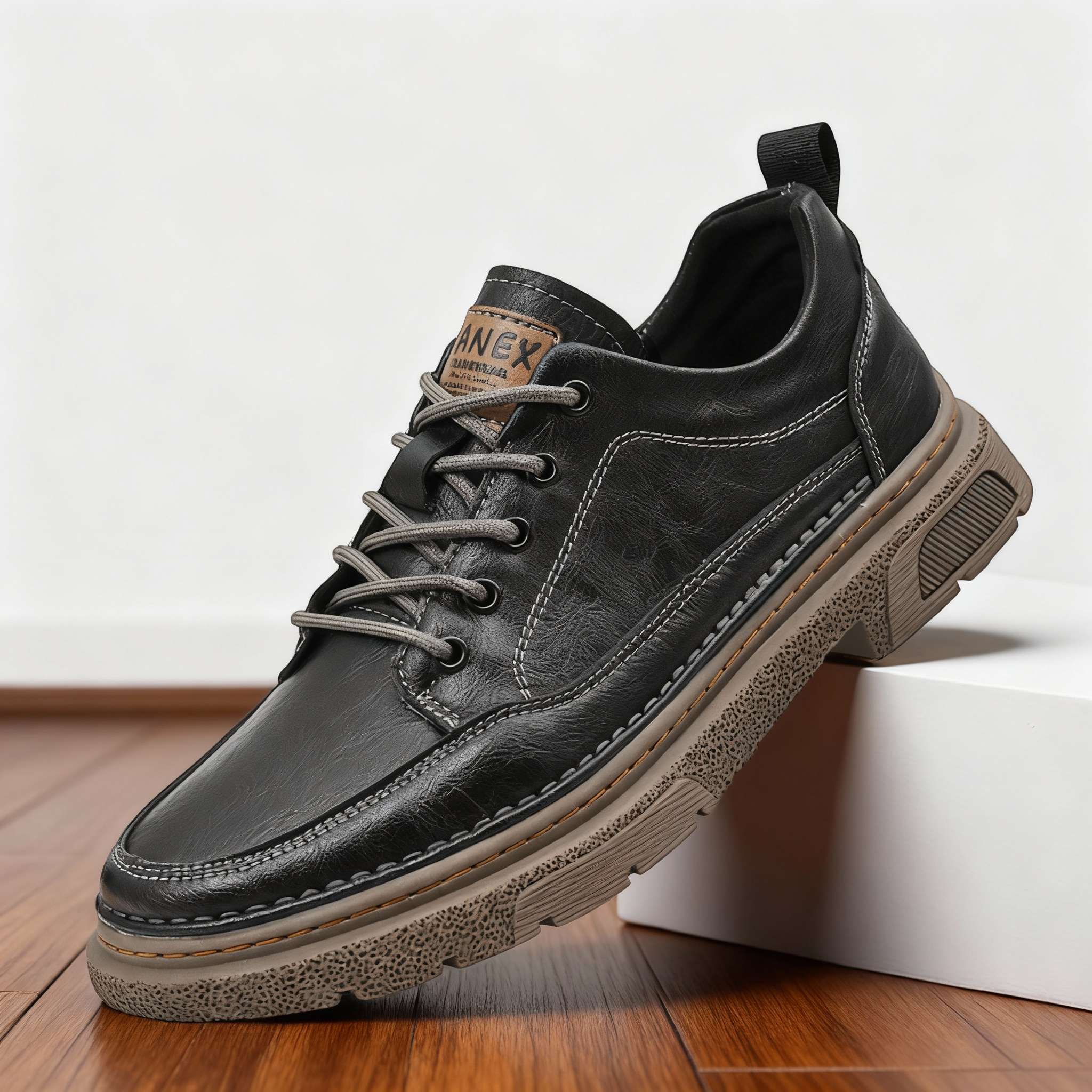 Men's Hand-Stitched Casual Sneakers