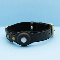 Adjustable Leather Dog Collar