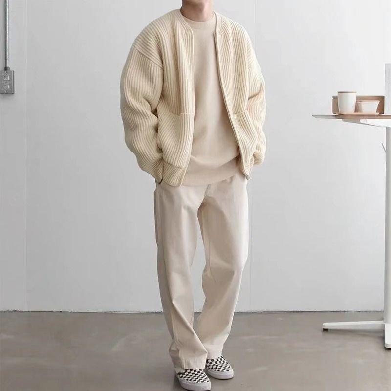 Men's Zip Knit Cardigan