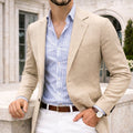 Men's Tailored Fit Notch Lapel Blazer