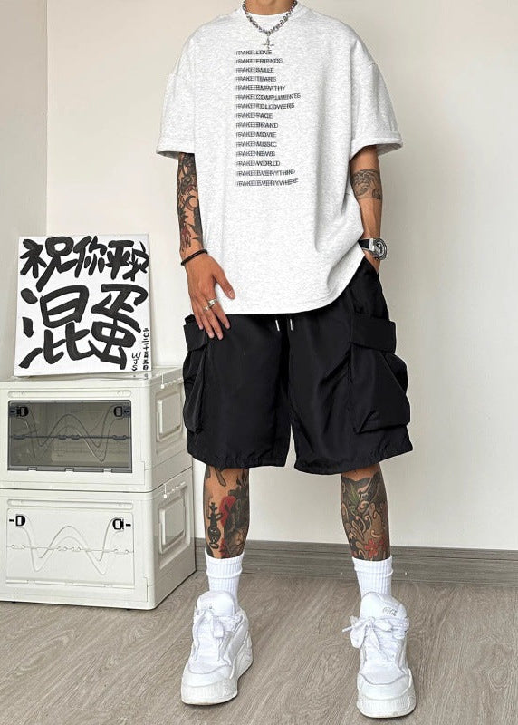 Men's Urban Cargo Shorts with Drawstring