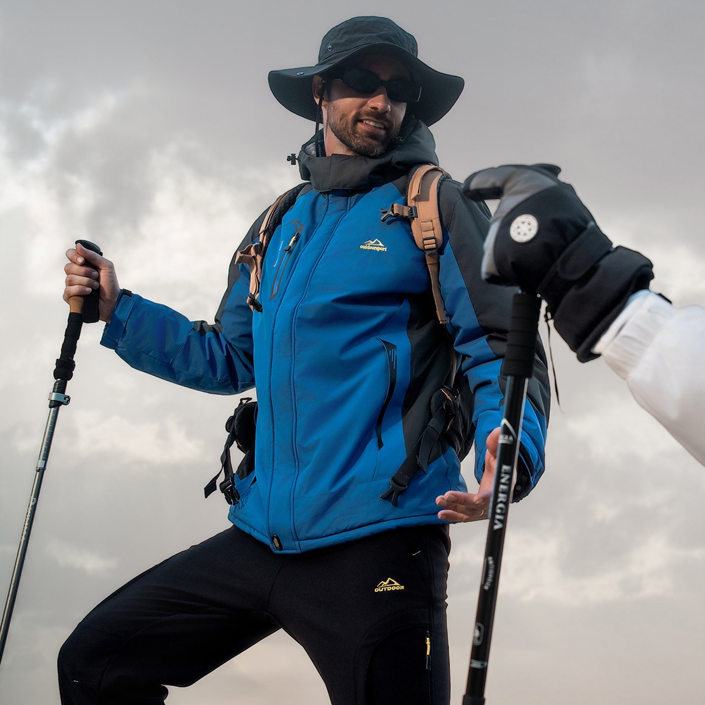 Men's Water Repellent Ski Jacket