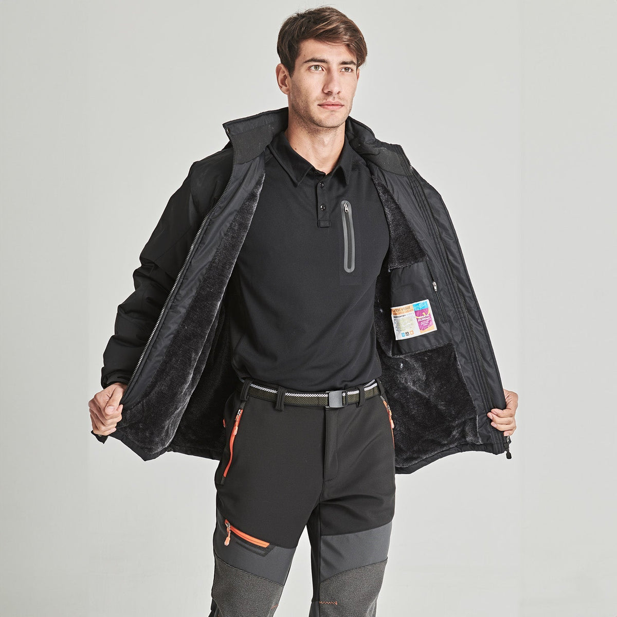 Men's Water Repellent Ski Jacket