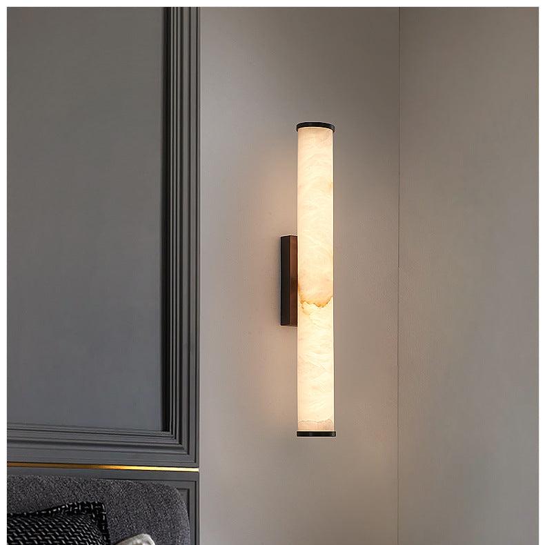 Marble Finish Copper Wall Sconce
