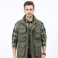 Men's Multi-Pocket Utility Vest