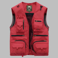 Multi-Pocket Vest for Travel and Daily Wear