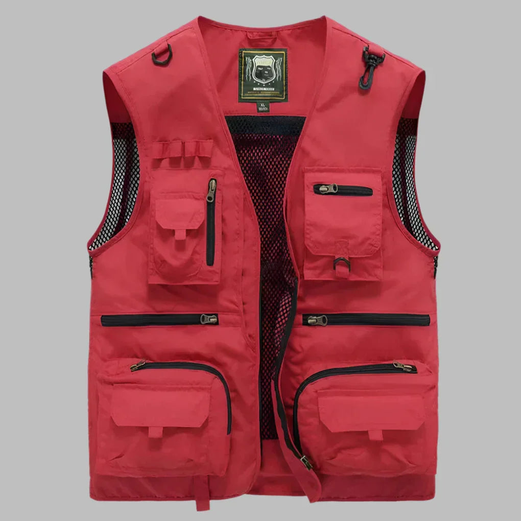 Multi-Pocket Vest for Travel and Daily Wear