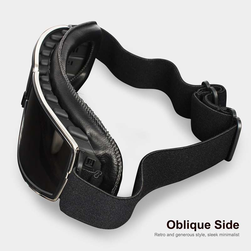 Motorcycle Goggles Fit Over Glasses Anti-Fog UV