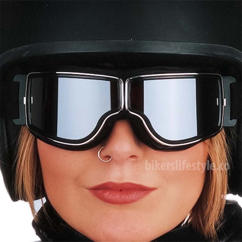 Motorcycle Goggles Fit Over Glasses Anti-Fog UV