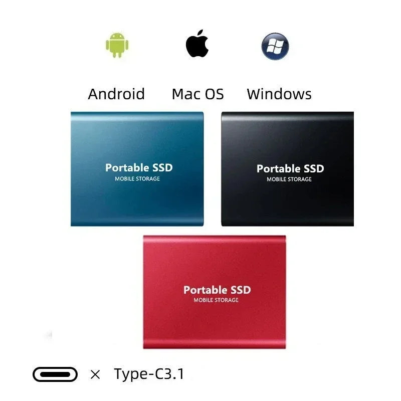 Portable High-Speed SSD Drive