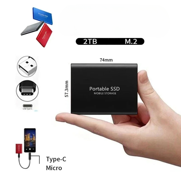 Portable High-Speed SSD Drive
