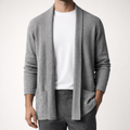 Men's Open Front Cardigan Sweater